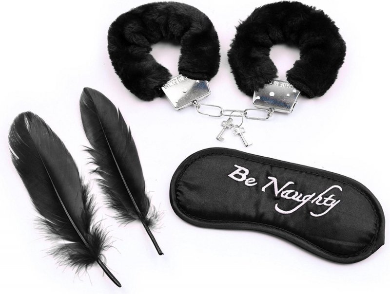 Zestaw BDSM Fetish Fever - Bondage Set - 4 szt- Black