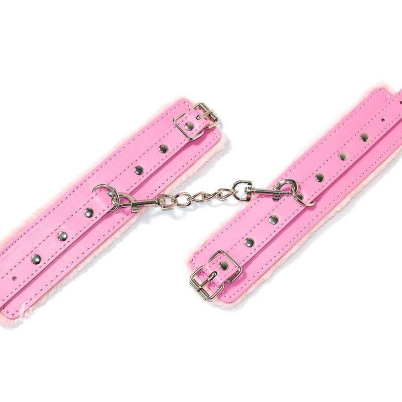 Kajdanki cuffs party hard calm pink