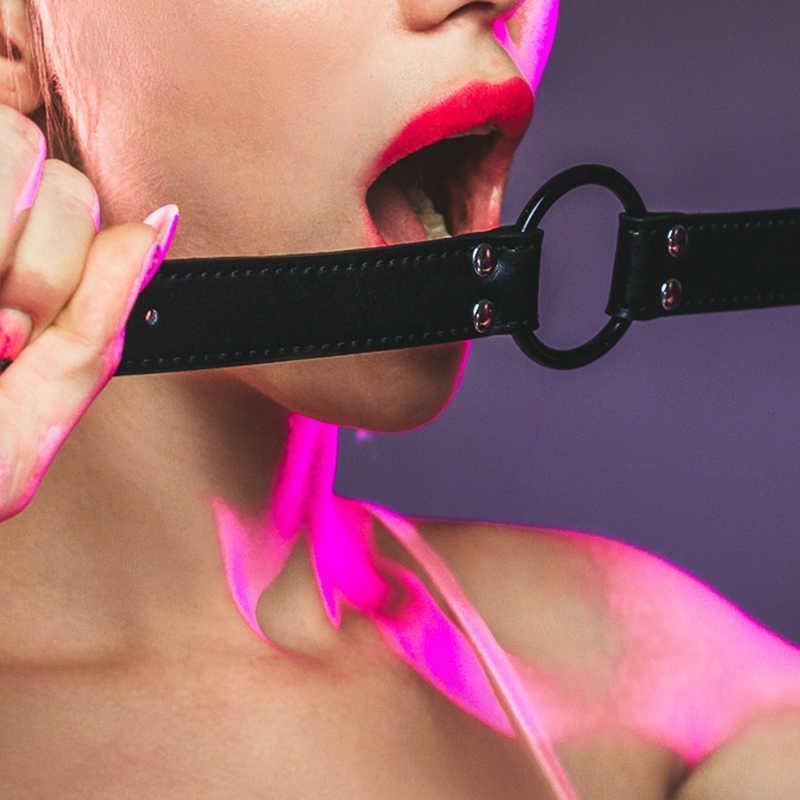 Knebel w kształcie pierścienia Gag Party Hard Modesty Lola