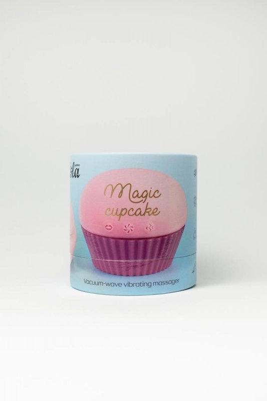 Ssący masażer do łechtaczki muffinka Magic Cupcake