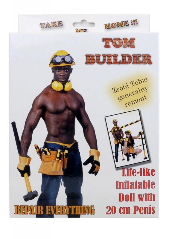 Nadmuchiwana sex lalka  Tom Budowniczy