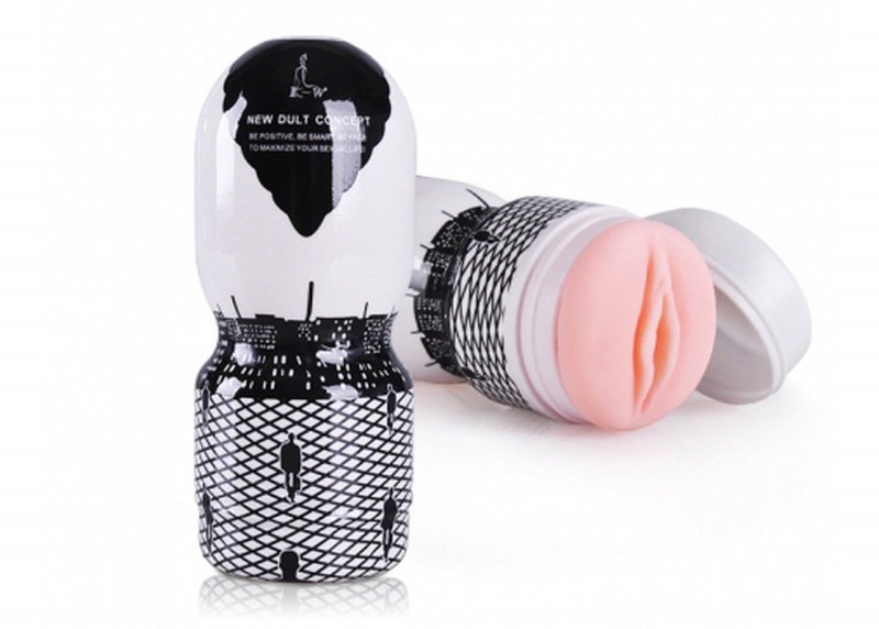 Masturbator w tubie miękka pochwa model 2