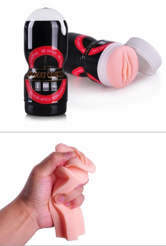 Masturbator w tubie miękka pochwa model 4