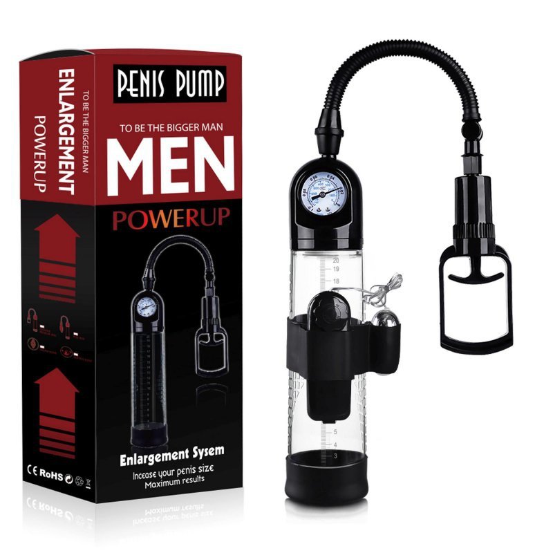 Pompka do penisa z wibracją Powerpump Master Vibrating