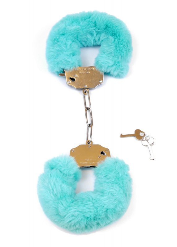 Futrzane kajdanki fetish boss furry cuffs 