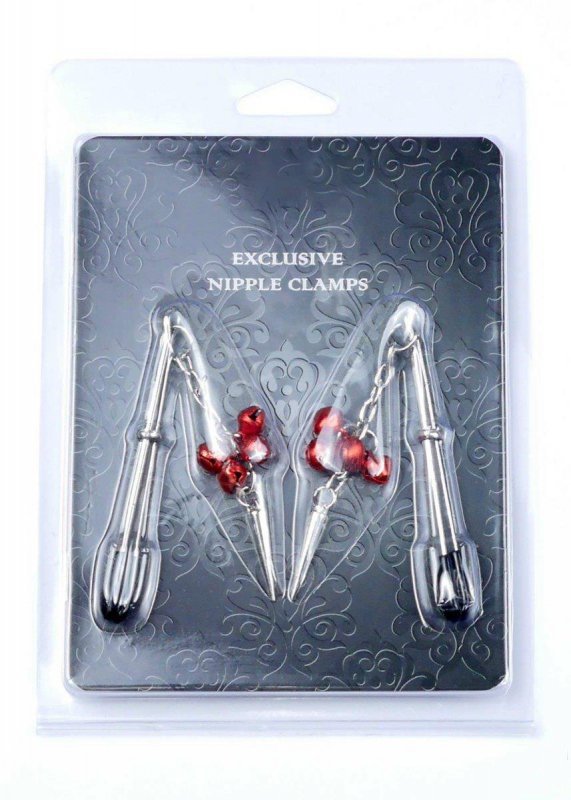 Stymulator Exclusive nipple clamps no.4 - fetish boss series