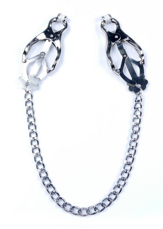 Klipsy na sutki łańcuch Exclusive Nipple Clamps No.11 - Fetish B