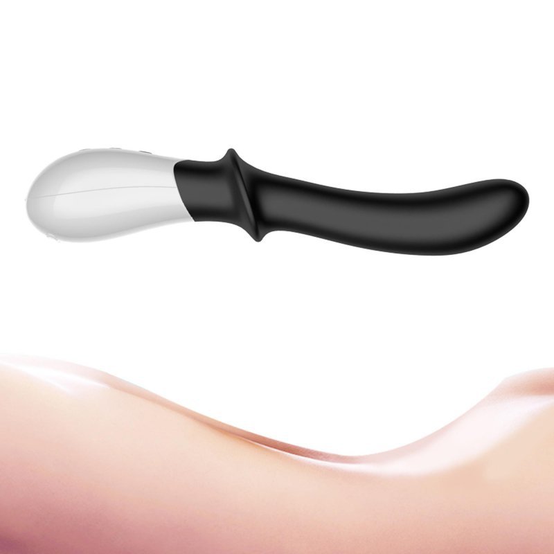 Wibrator waginalno analny z funkcją grzania  masażer prostaty