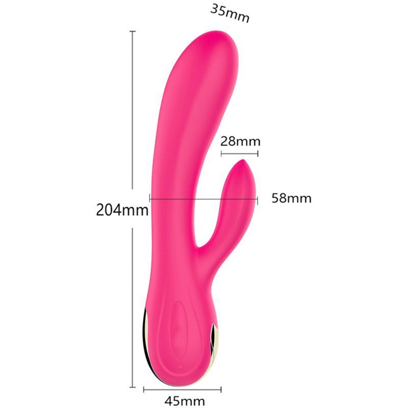 Wibrator króliczek z funkcją grzania sex masażer