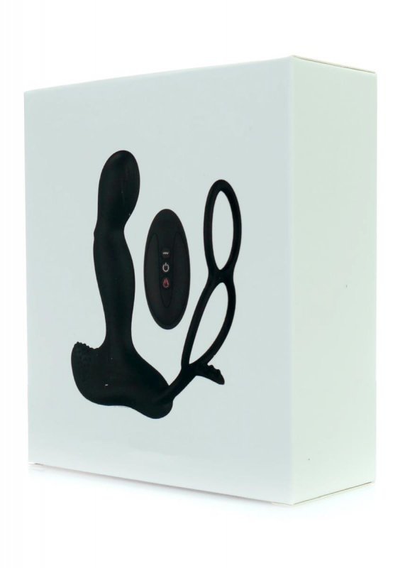 Wibrator silicone massager 7 function and heating function, black