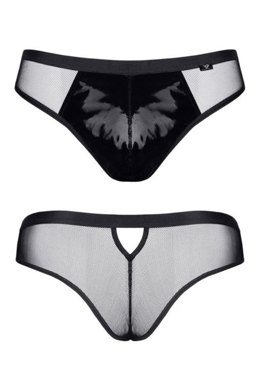 Męskie majtki brazyliany chippendales błyszczące - XL