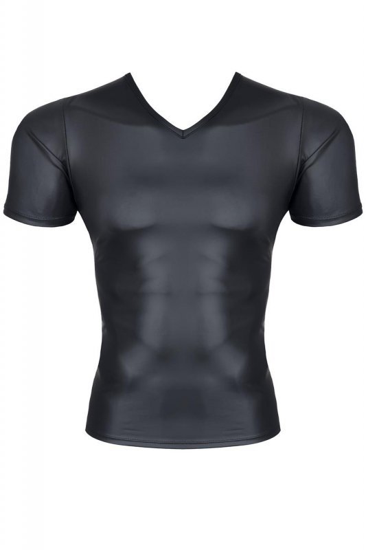 Męski t-shirt z wetlooka w serek M