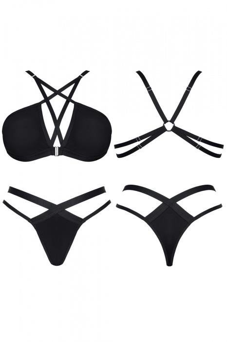 Bielizna LadyX Casilda XXL  - biustonosz, stringi