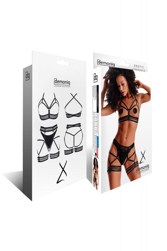 Seksowny komplet bielizny erotycznej LadyX Marita S