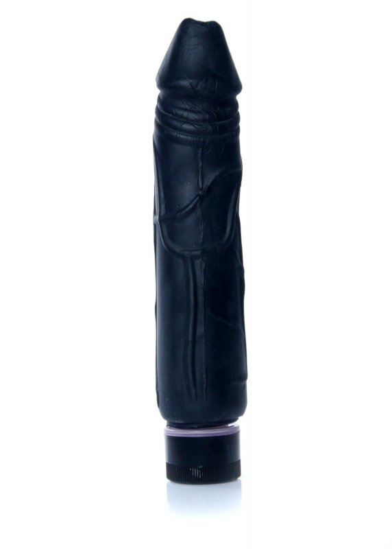 Wibrator jak prawdziwy penis real skin czarny