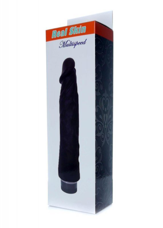 Wibrator jak prawdziwy penis real skin czarny