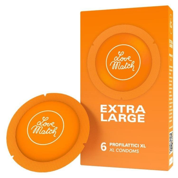Prezerwatywy Love Match Extra Large - 6 pcs pack