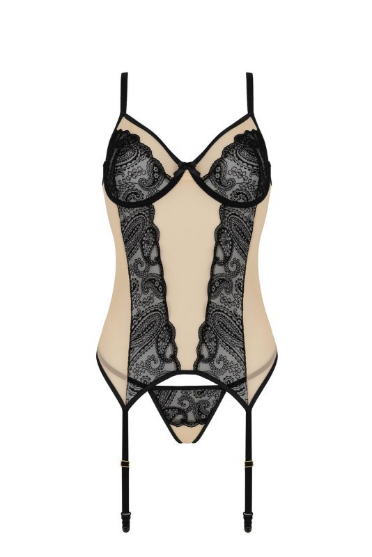 Bielizna Daisy corset beige XXL/XXXL