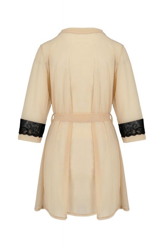 Bielizna Daisy peignoir beige S/M