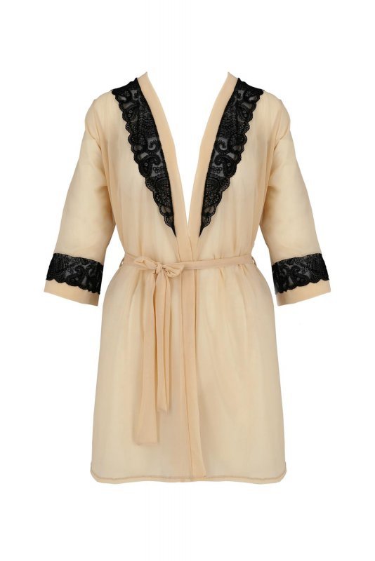 Bielizna Daisy peignoir beige XXL/XXXL