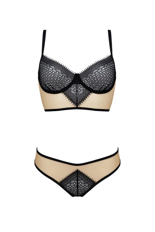 Bielizna Denerys set beige XXL/XXXL
