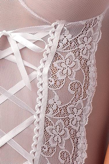 Bielizna Marcelle corset white L/XL - Casmir