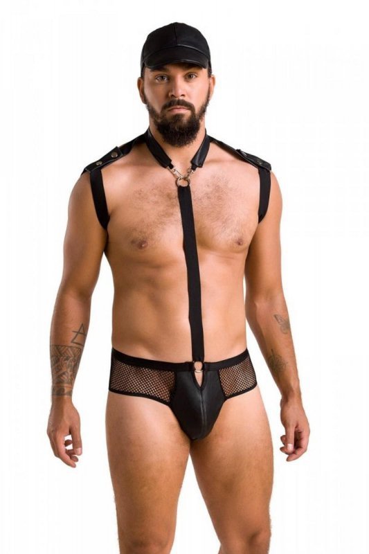 038 Set John black S/M - Passion