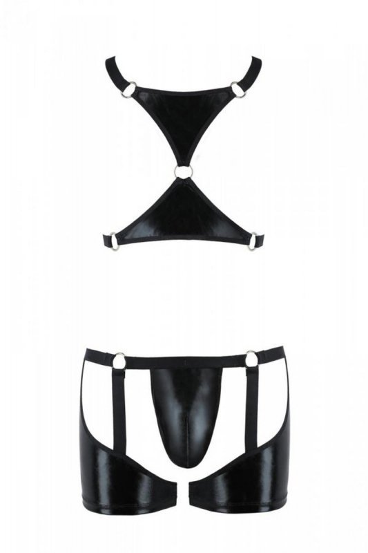 047 Set Aron black XXL/XXXL - Passion