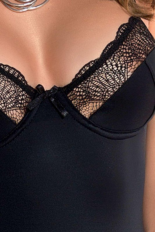 Bielizna Alina corset black L/XL - Casmir