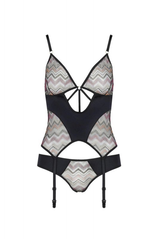 Lagerta corset black S/M