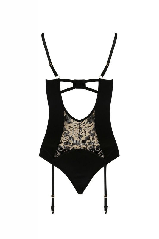 Bielizna Victoria corset black L/XL - Casmir