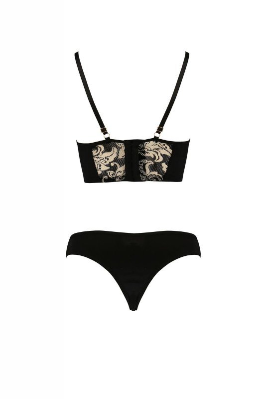 Bielizna Victoria set black L/XL - Casmir