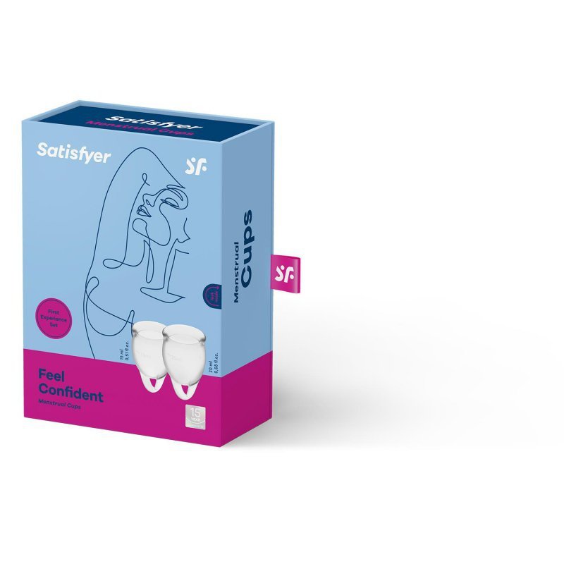 Zestaw kubeczków menstruacyjnych Satisfyer Feel Confident
