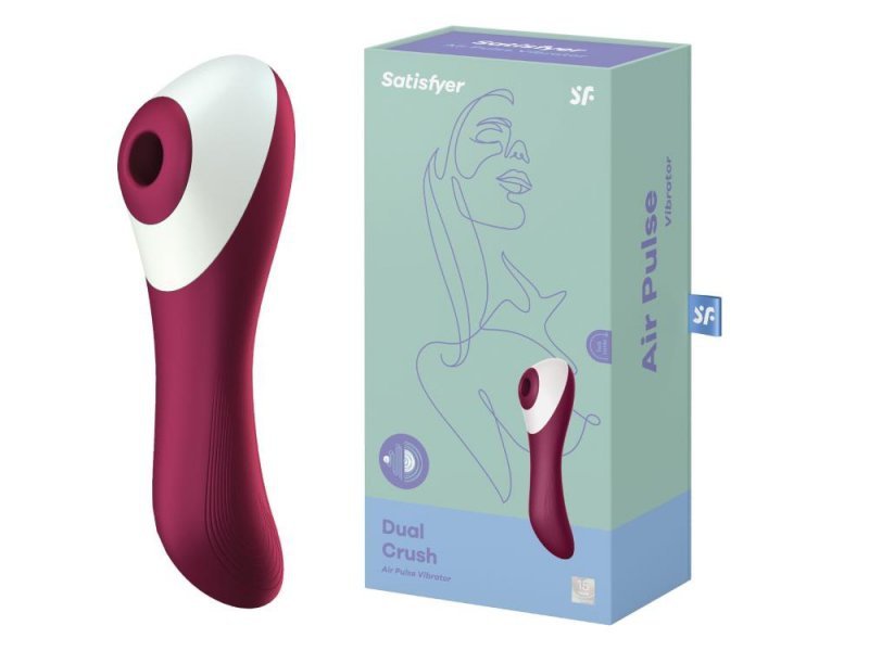 Stymulator łechtaczki powietrzny Satisfyer Dual Crush