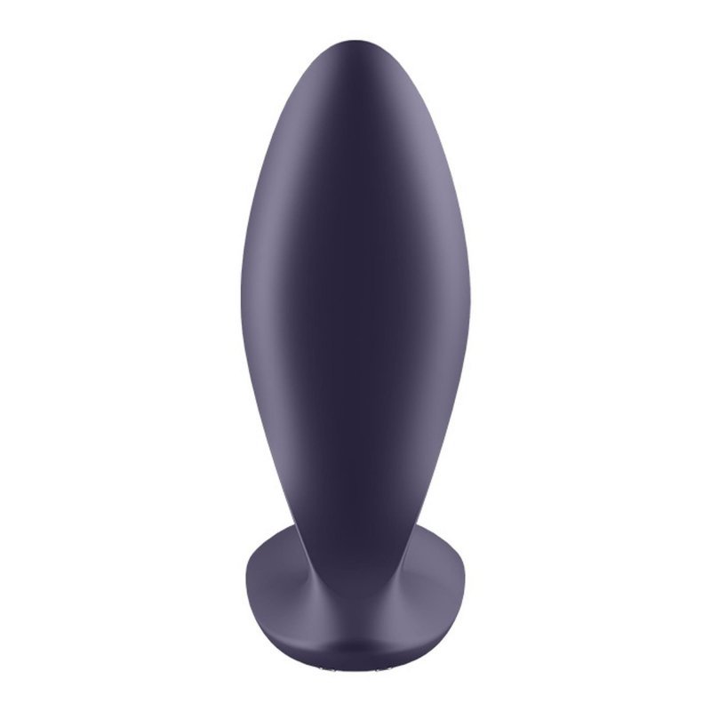 Czarny wibrujący korek analny Satisfyer Power Plug - z aplikacją