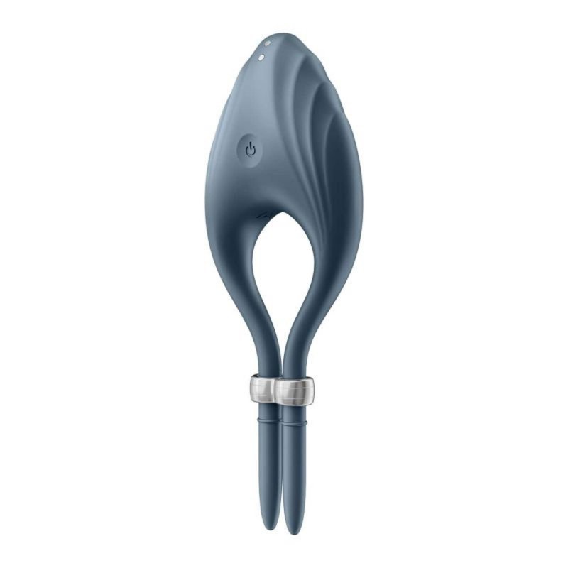 Pierścień na penisa Satisfyer Duelist Ring Vibrator (Dark blue)