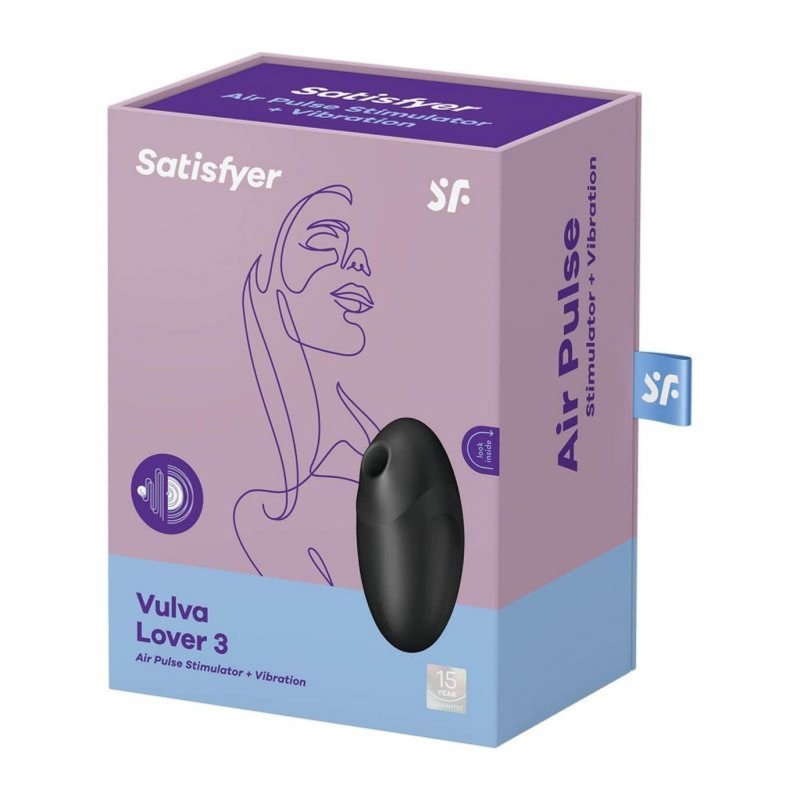 Masażer ssący Satisfyer Vulva Lover 3 czarny