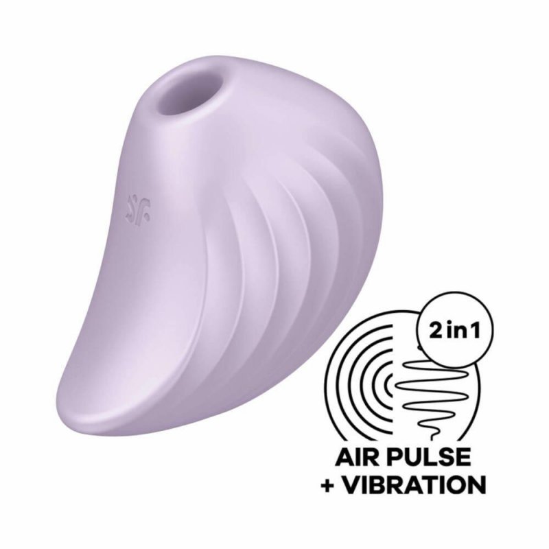 Stymulator ciśnieniowy Satisfyer Pearl Diver fiolet