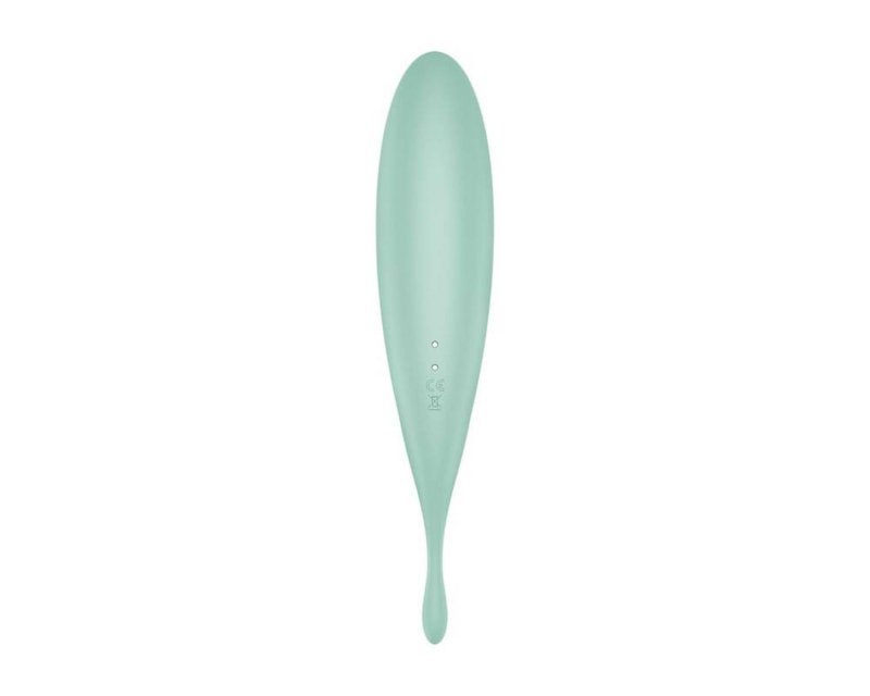 Masażer powietrzny z aplikacją Satisfyer Twirling Pro miętowy