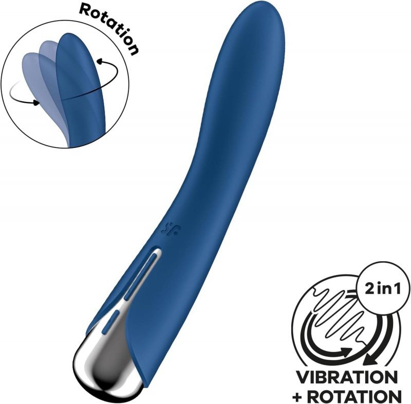 Wibrator damski Satisfyer Spinning Vibe 1 Blue