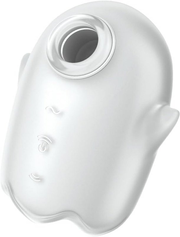 Masażer powietrzny Duszek Satisfyer Glowing Ghost White