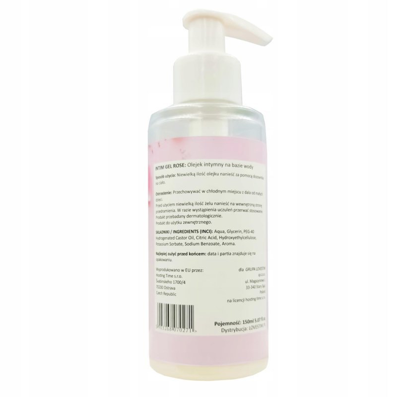 Intim Stim żel 3w1 o zapachu róż 150 ml