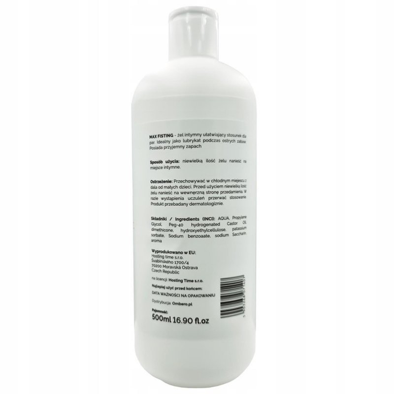 Żel do fistingu Max Fisting 500 ml