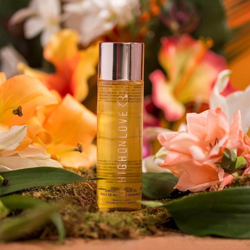 HighOnLove Tropical Sunset olejek do masażu 120 ml