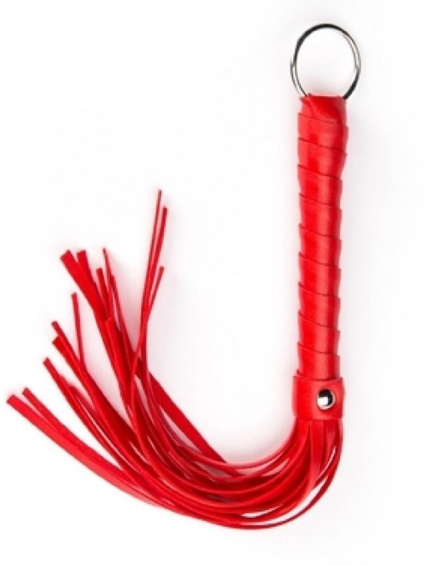 Red mini flogger