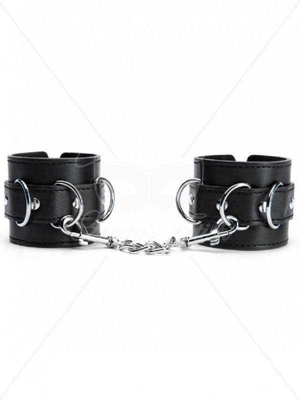 Sex kajdanki black wrist cuffs