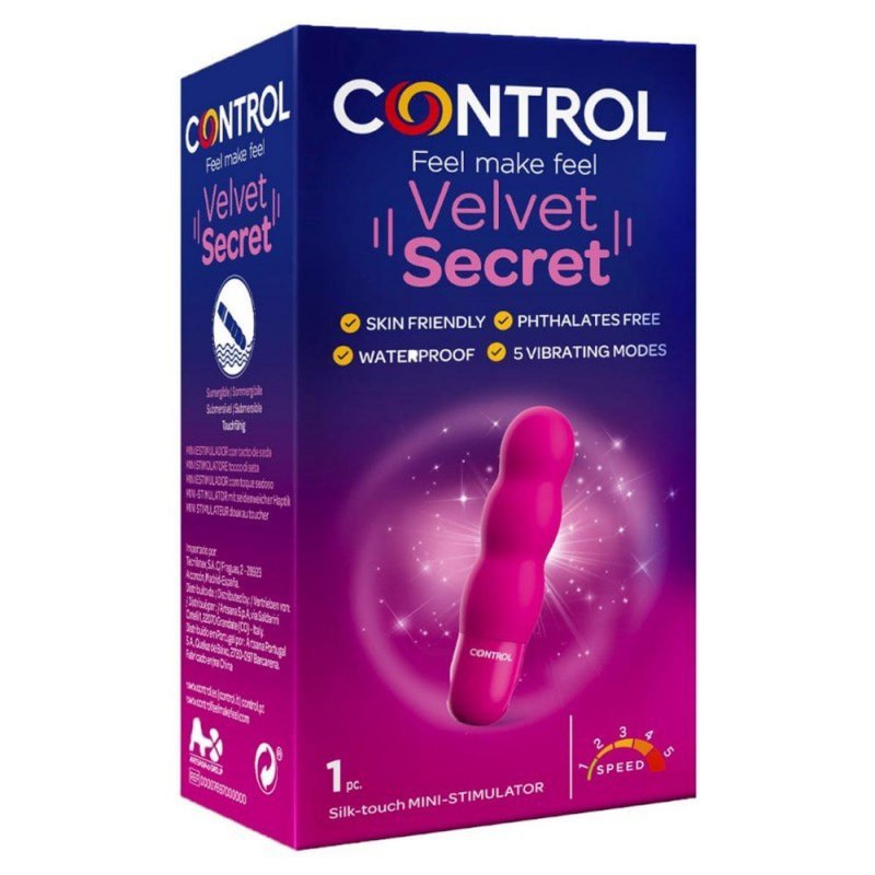 Control Velvet Secret wibrator damski progresywny