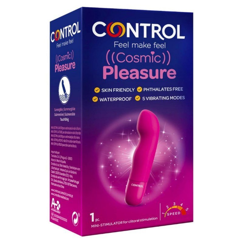 Control Cosmic Pleasure mini wibrator do punktu G