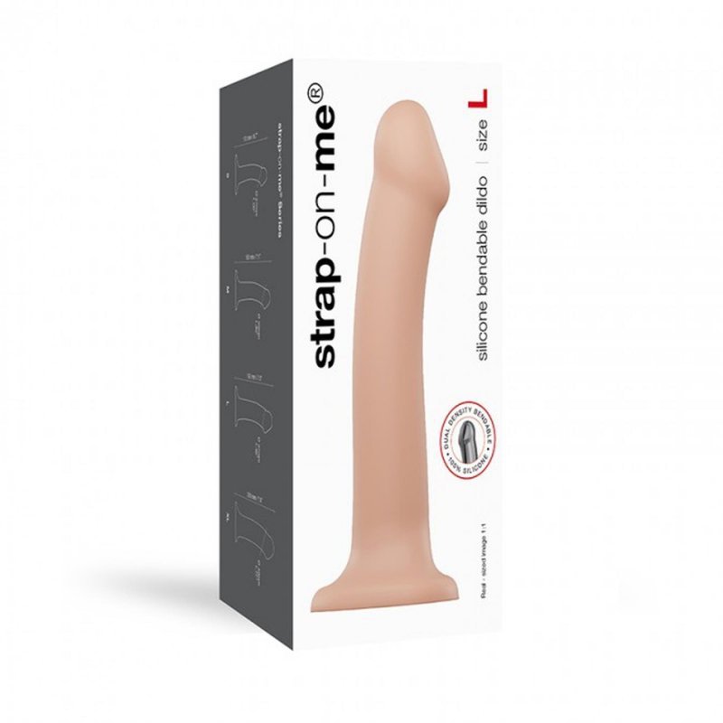 Dildo analne na przyssawce stymulator cielisty 19 cm