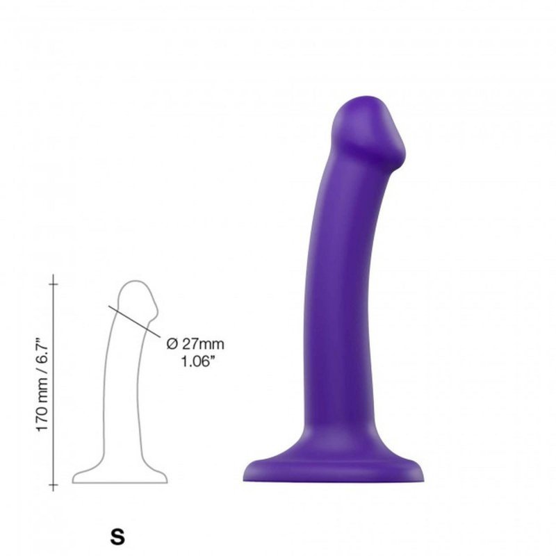Dildo analne na przyssawce stymulator prostaty fiolet